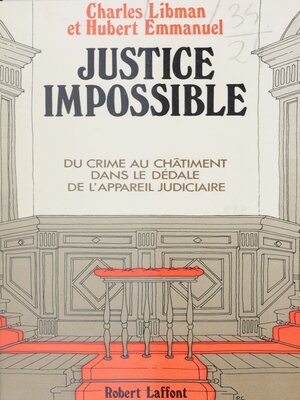 cover image of Justice impossible